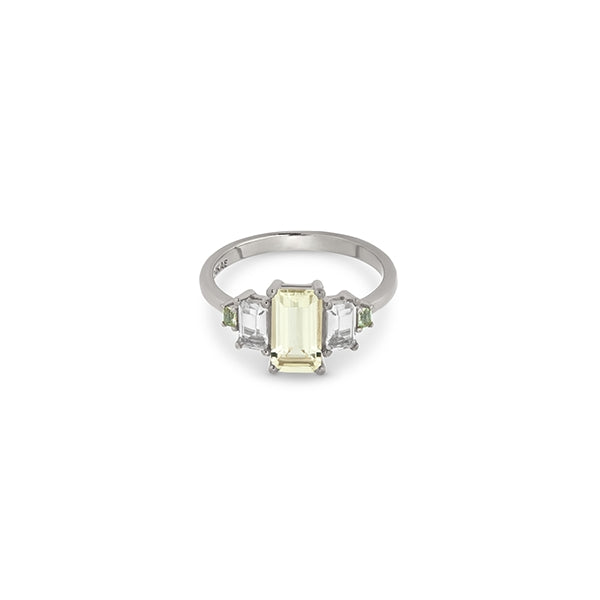 Elegant ring from 24KAE JEWELS JEWELRY Mod. 12411S/58 with gemstone centerpiece and exquisite craftsmanship.