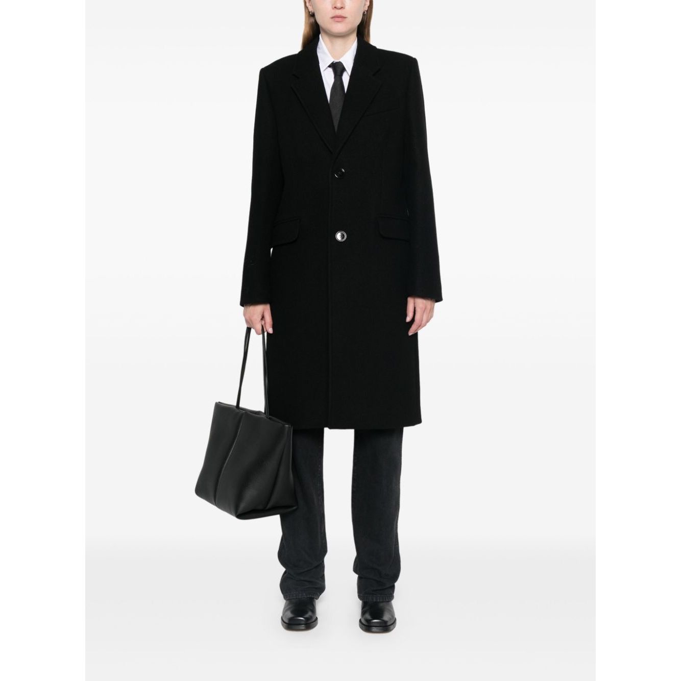 Ami Paris Coats Black Jackets