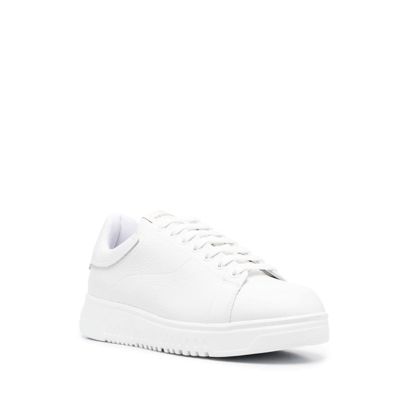Emporio Armani leather low top sneakers