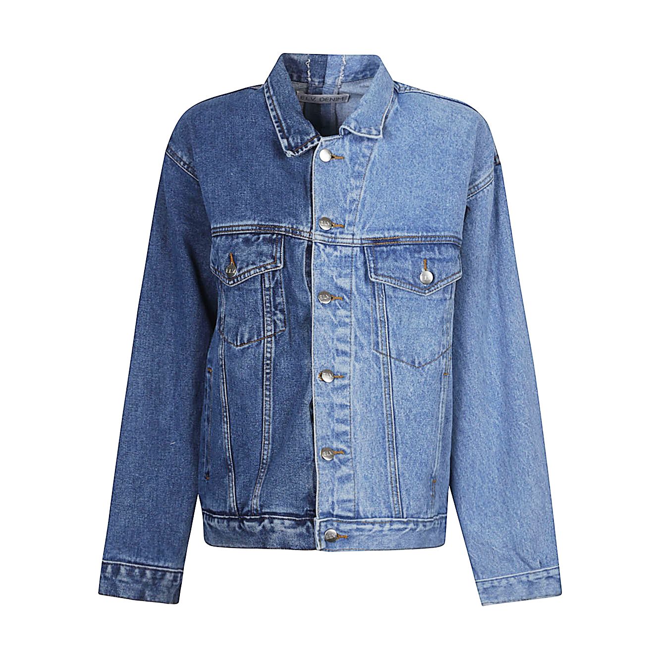 E.L.V. DENIM Coats Blue Jackets