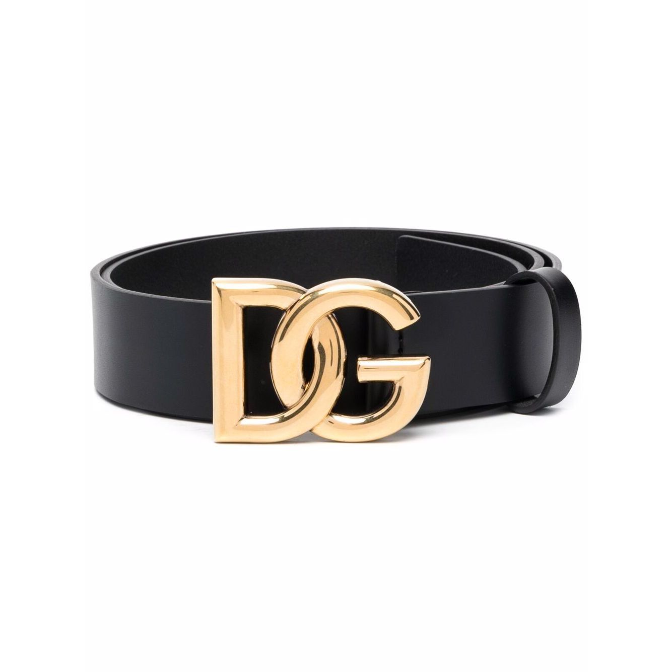 Dolce & Gabbana DG Logo leather belt