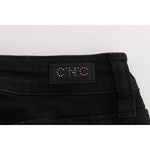 Costume National Black Cotton Slim Fit Denim Jeans Jeans & Pants