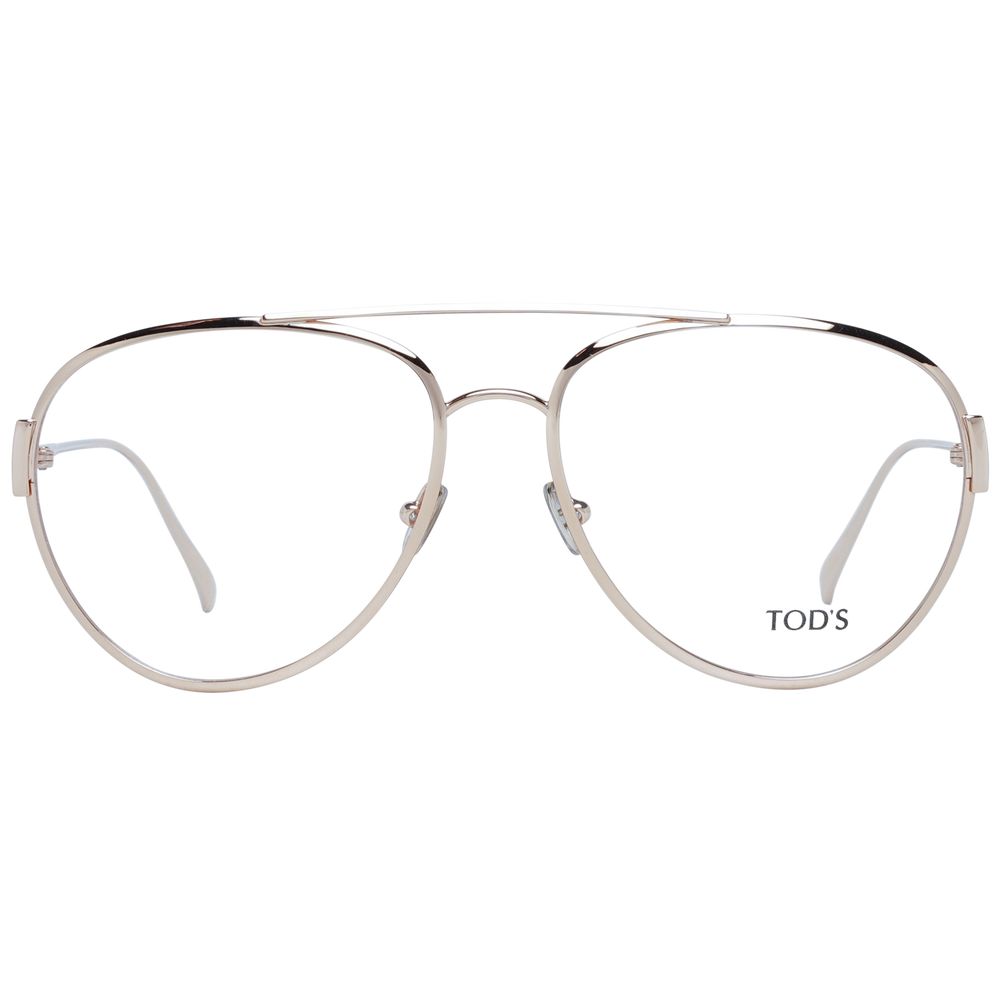 Tod's Gold Women Glasses Frame