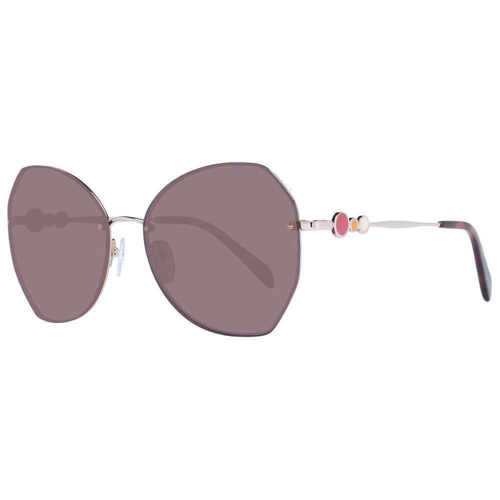 Emilio Pucci Rose Gold Women Sunglass
