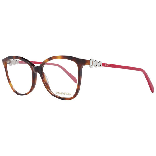 Emilio Pucci Brown Women Glasses Frame