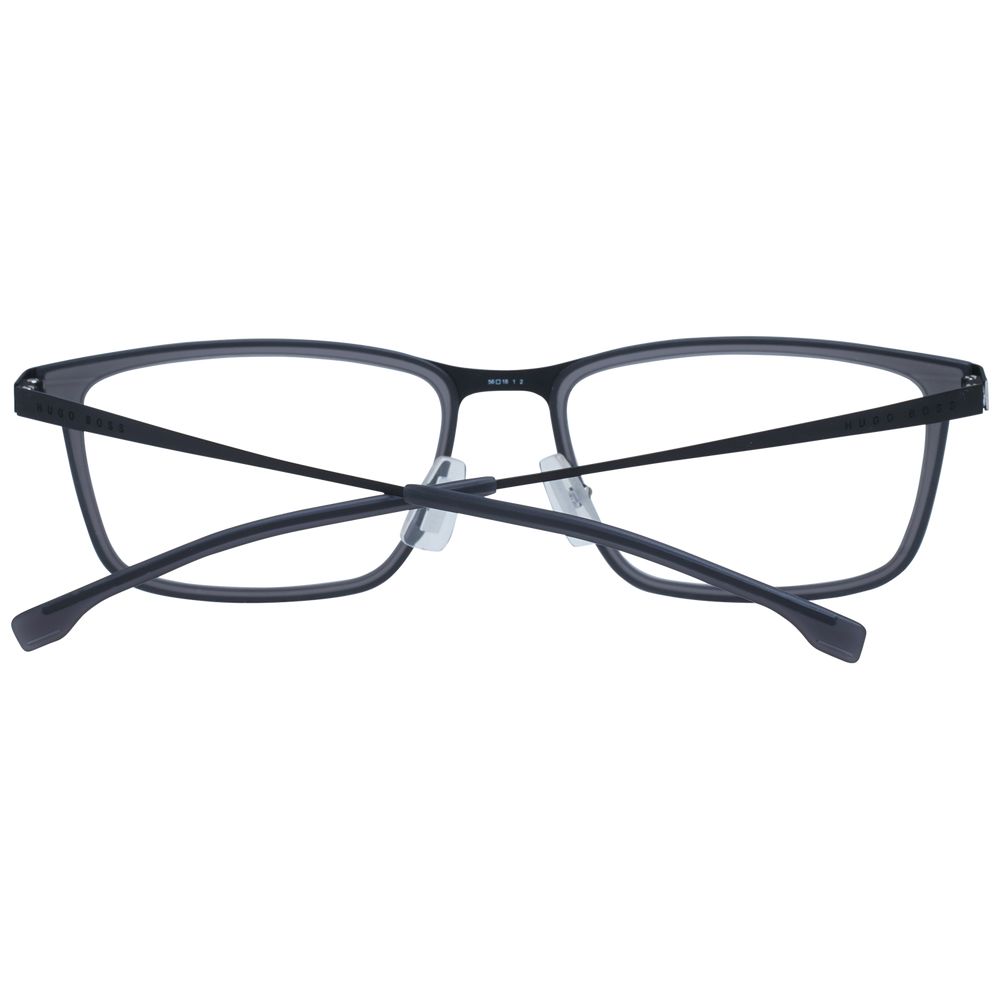 Hugo Boss Gray Stainless Steel Glasses (Frames)