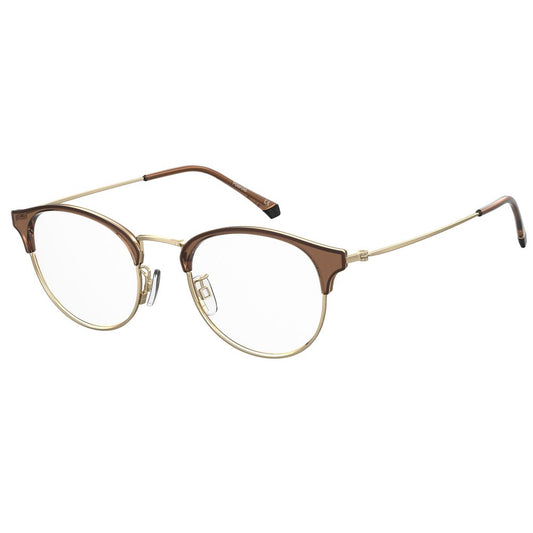 Polaroid Brown Metal Glasses (Frames)