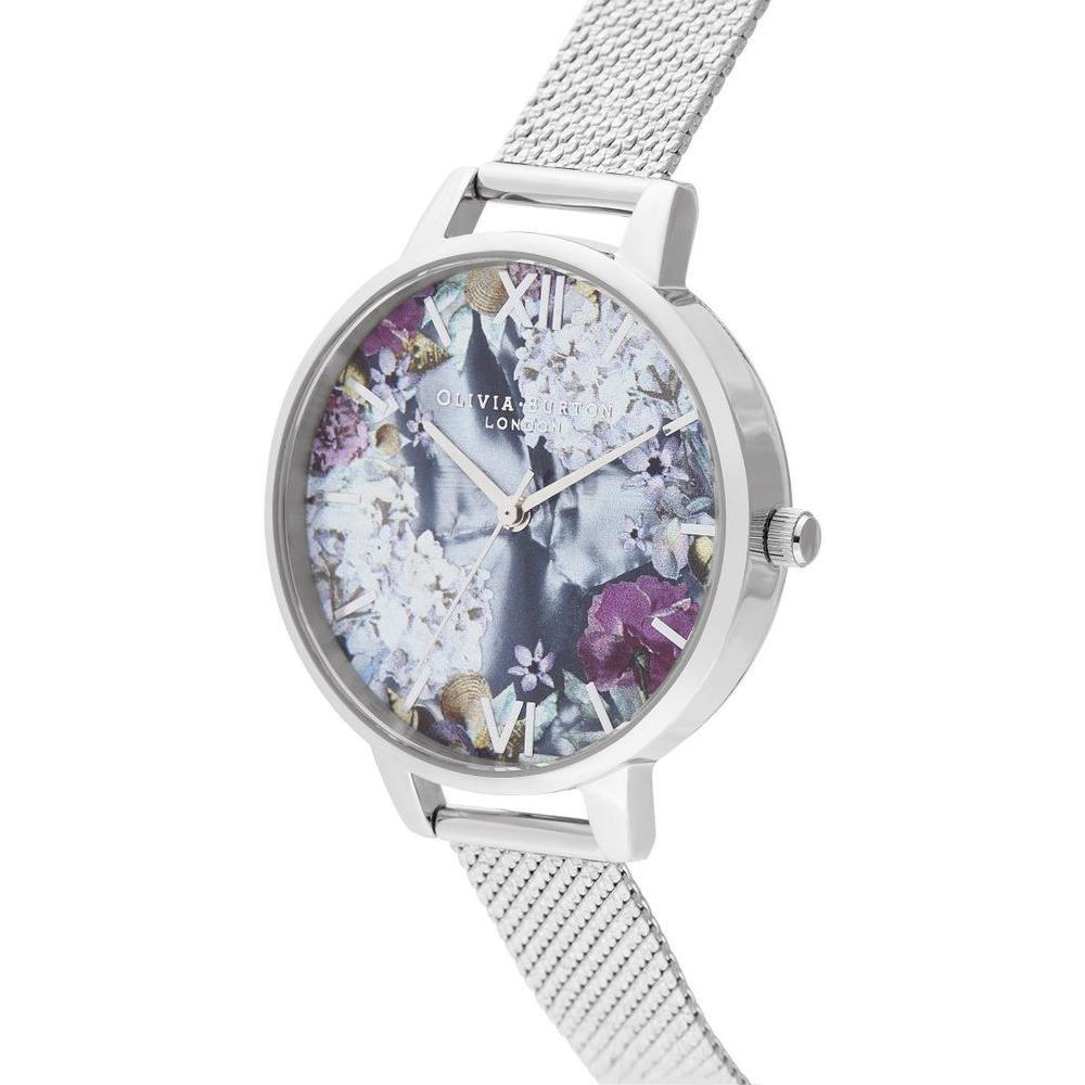 Olivia Burton Silver Stainless Steel Watch