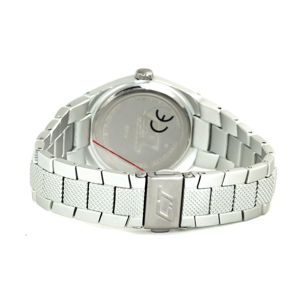 Chronotech Silver Stainless Steel Watch