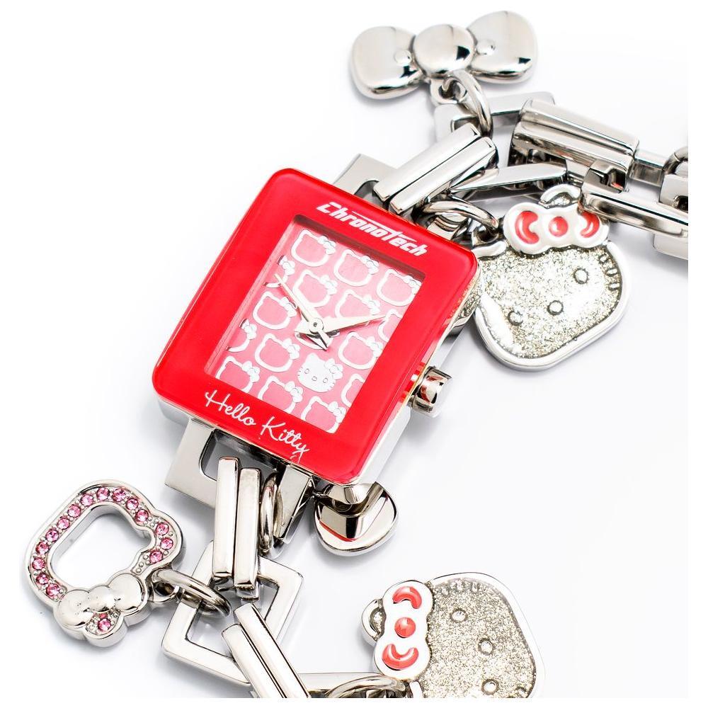 Chronotech Silver Stainless Steel Watch