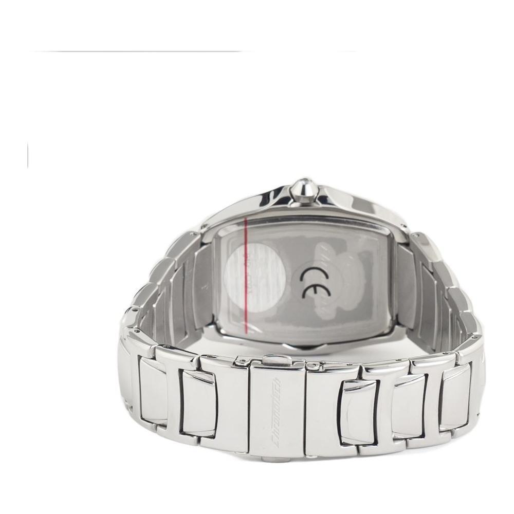 Chronotech Silver Stainless Steel Watch