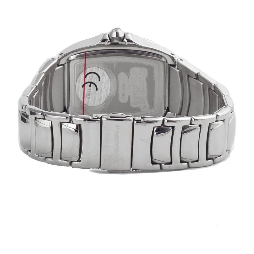 Chronotech Silver Stainless Steel Watch