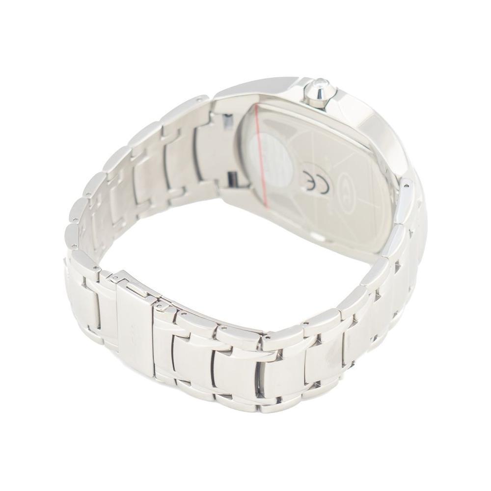 Chronotech Silver Stainless Steel Dress Watch