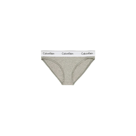 Calvin Klein Underwear Gray Cotton Panty