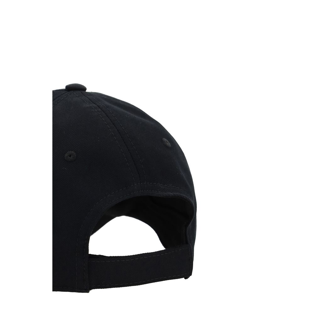 Marni Black Cotton Cap (Baseball Hat)