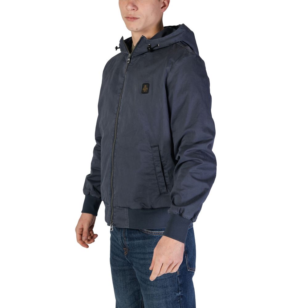 Refrigiwear Blue Cotton Jackets & Coat