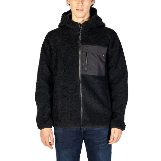 Hydra Clothing Black Polyester Shell Jacket