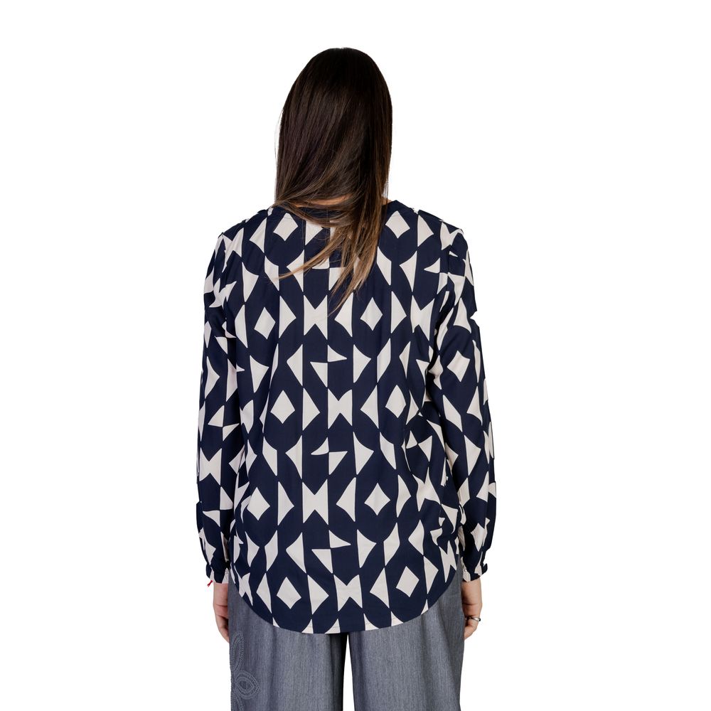 Street One Blue Viscose Blouse