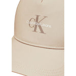 Calvin Klein Jeans Beige Recycled Polyester Caps Baseball Hat