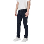 Calvin Klein Jeans Blue Cotton Skinny Jean
