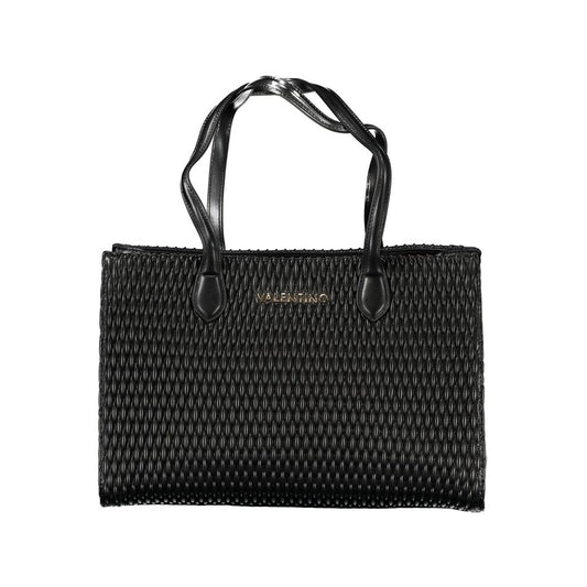 Mario Valentino Black Polyethylene Women Handbag