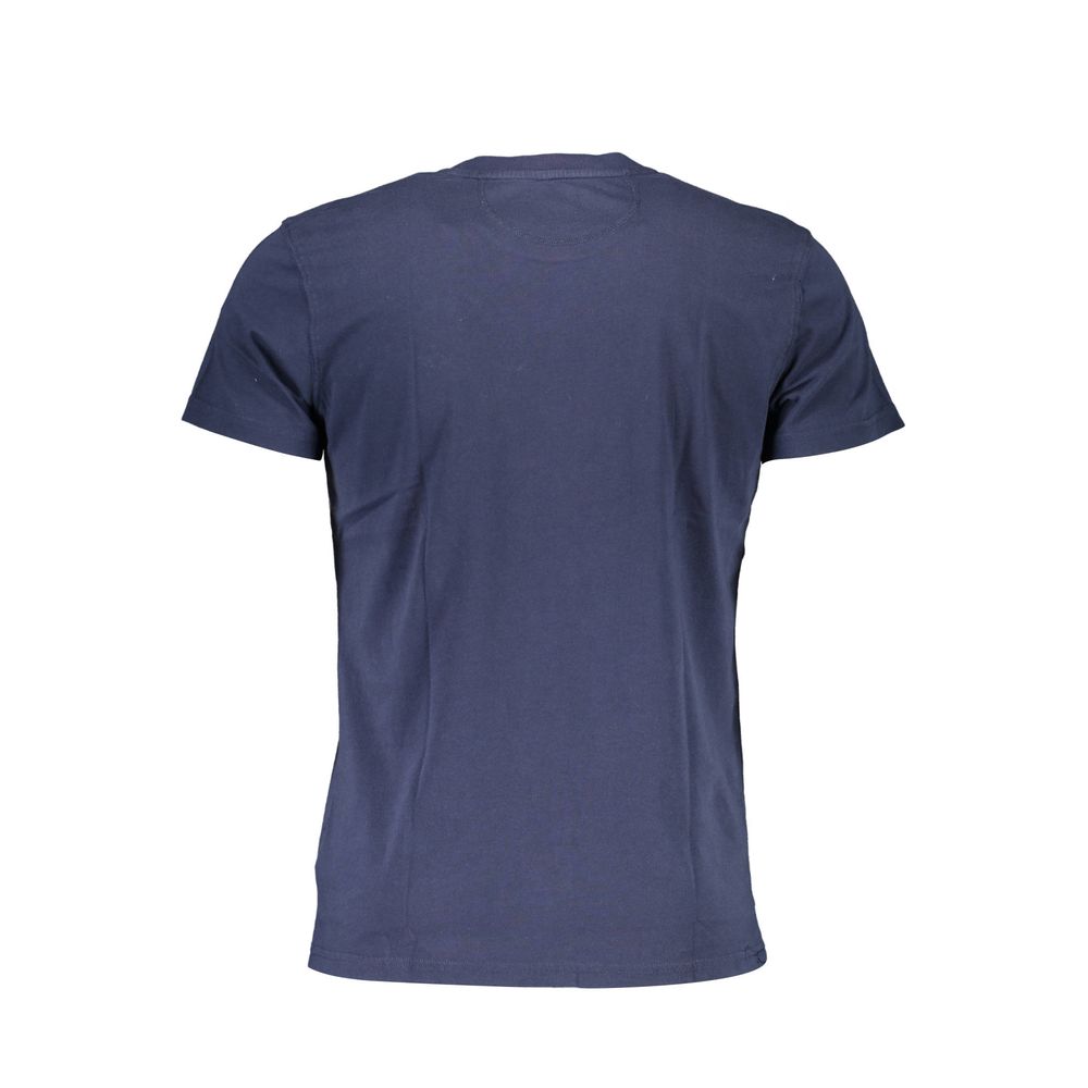 La Martina Blue Cotton T-Shirt