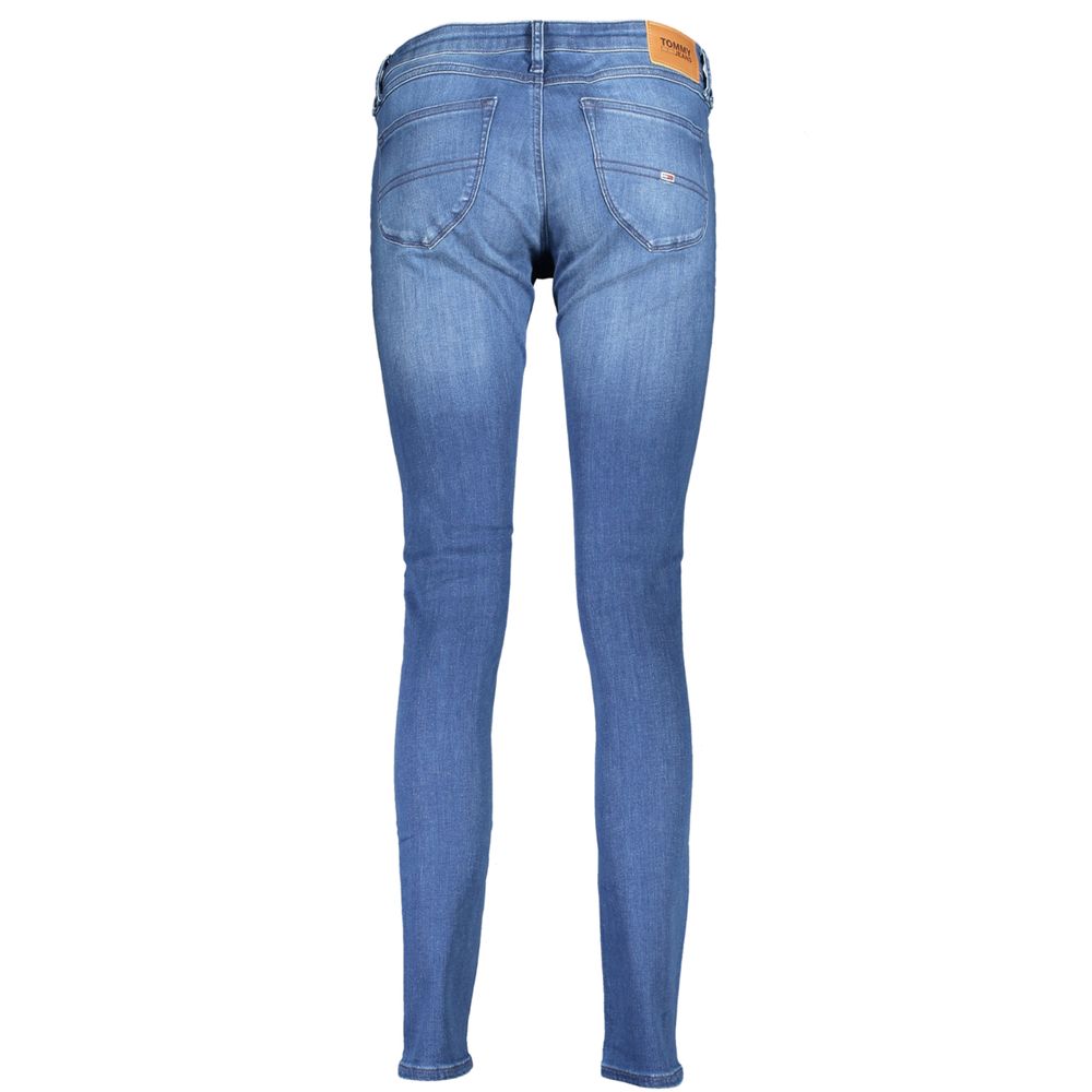 Tommy Hilfiger Blue Cotton Skinny Jeans Tommy Hilfiger