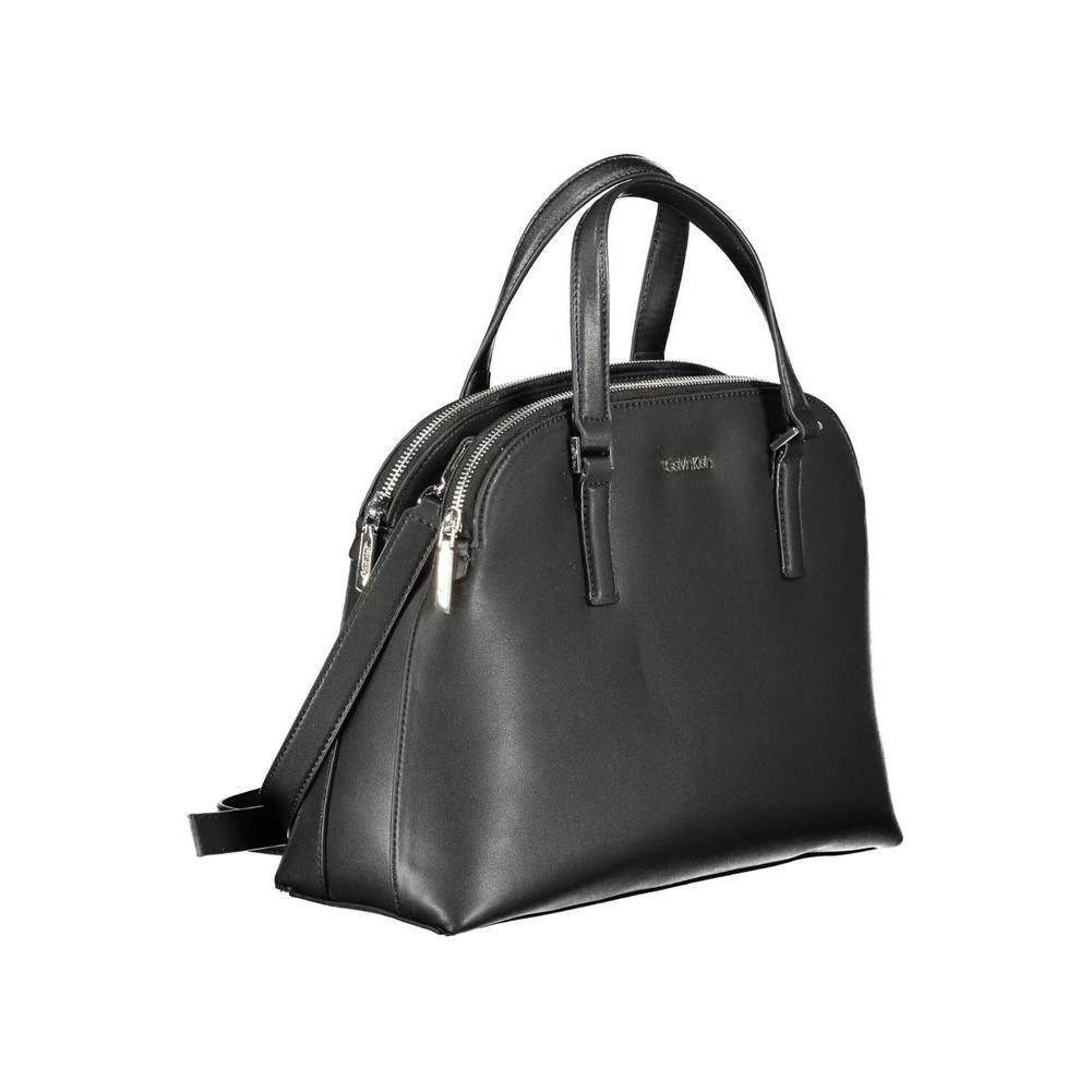 Calvin Klein Black Polyester Handbag