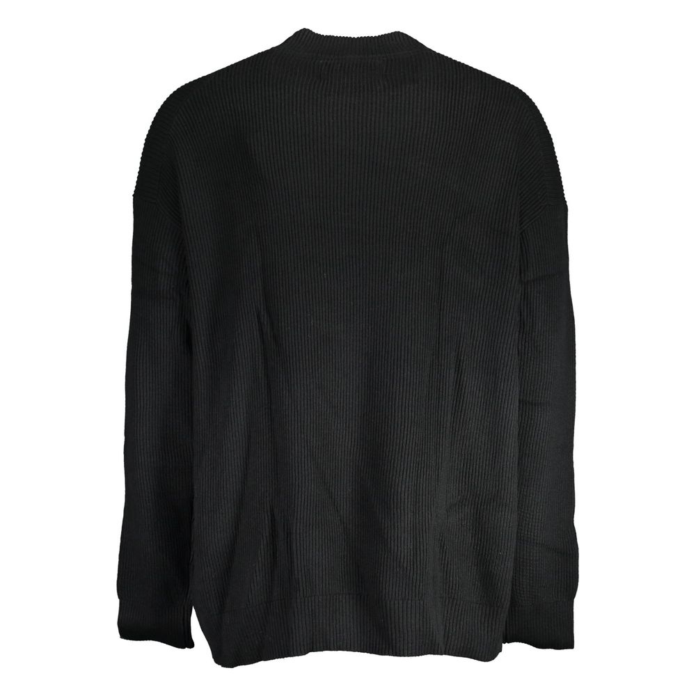 Calvin Klein Black Cotton Sweatshirt Calvin Klein