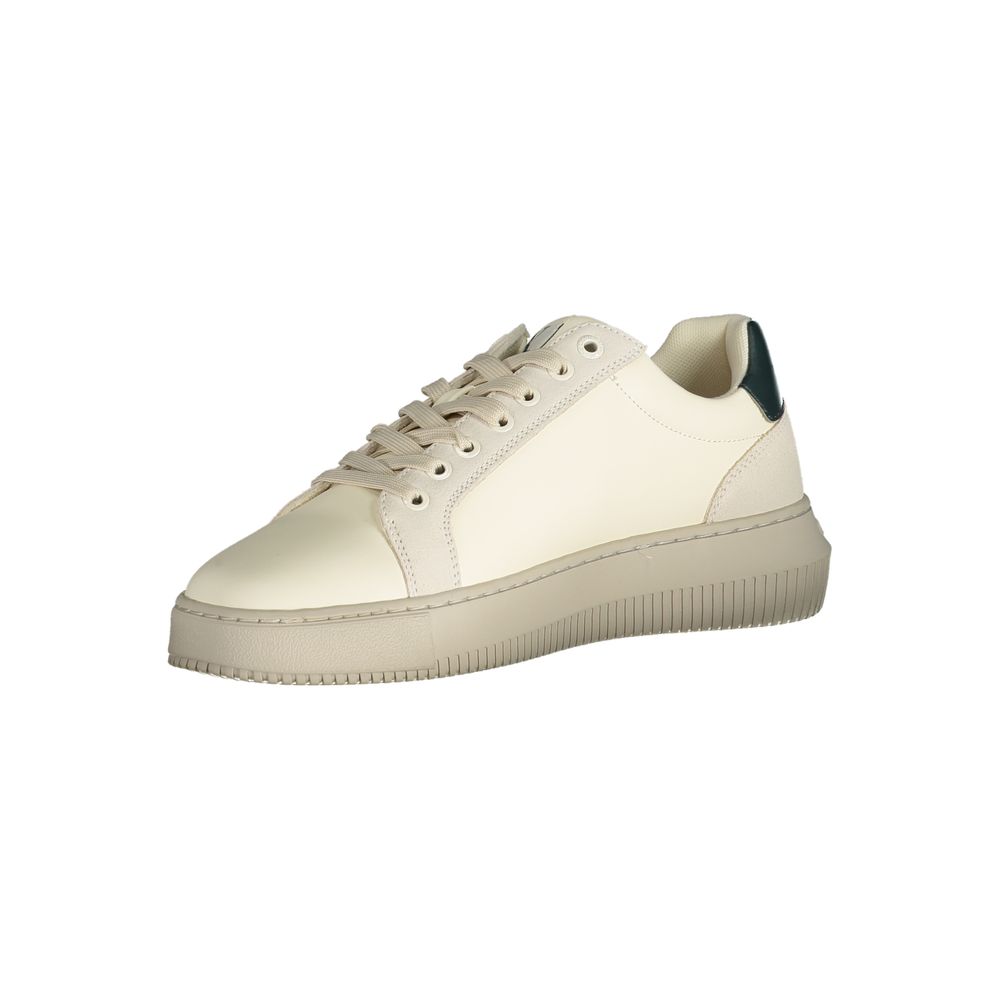 Calvin Klein White Polyester Athletic Sneakers Calvin Klein