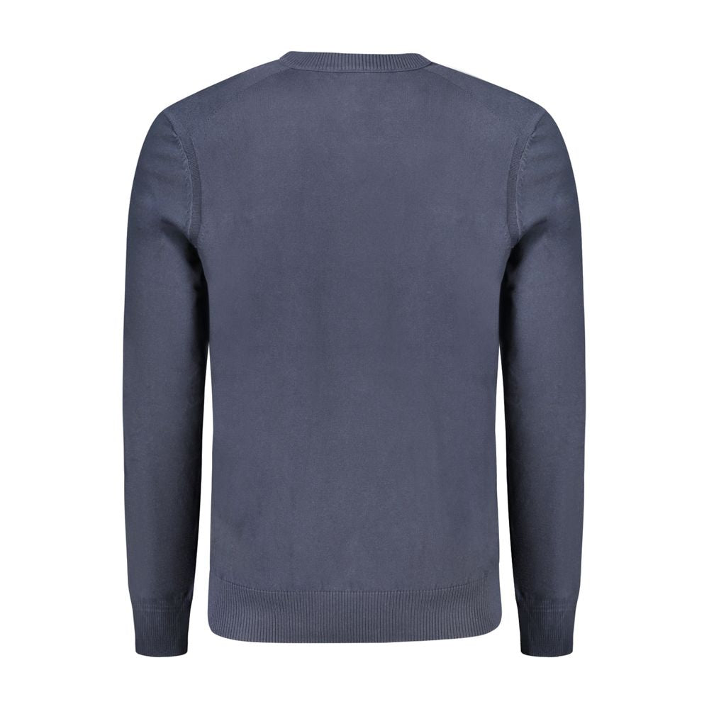 Hugo Boss Blue Cotton Sweatshirt Hugo Boss