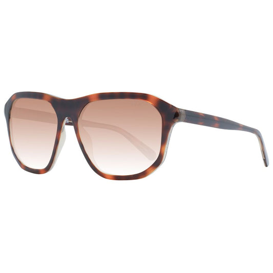 Guess Brown Unisex Sunglass