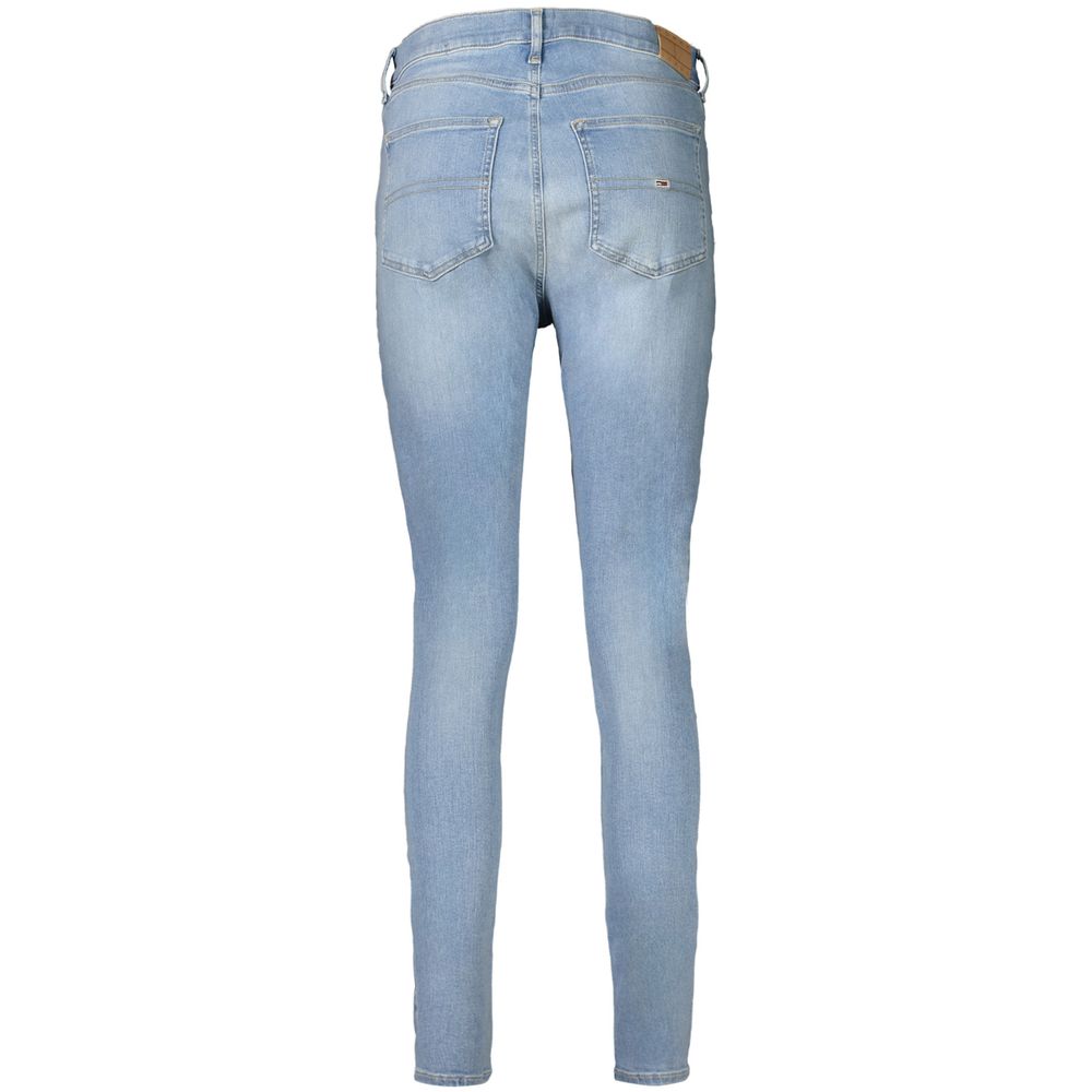 Tommy Hilfiger Blue Cotton Skinny Jeans Tommy Hilfiger
