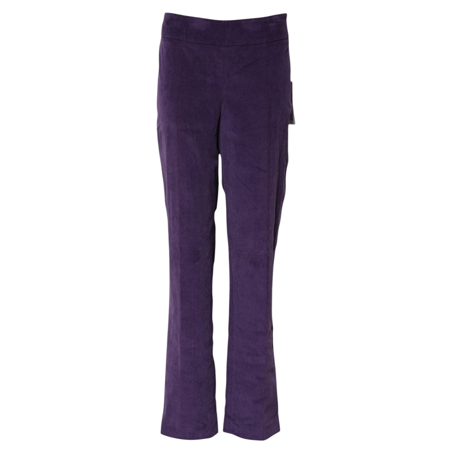 BENCIVENGA Purple High Waisted Flared Pants