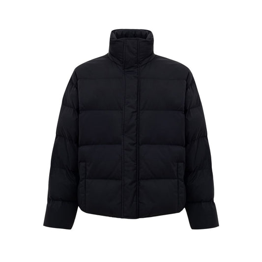 Balenciaga Black Polyamide Jackets & Coat