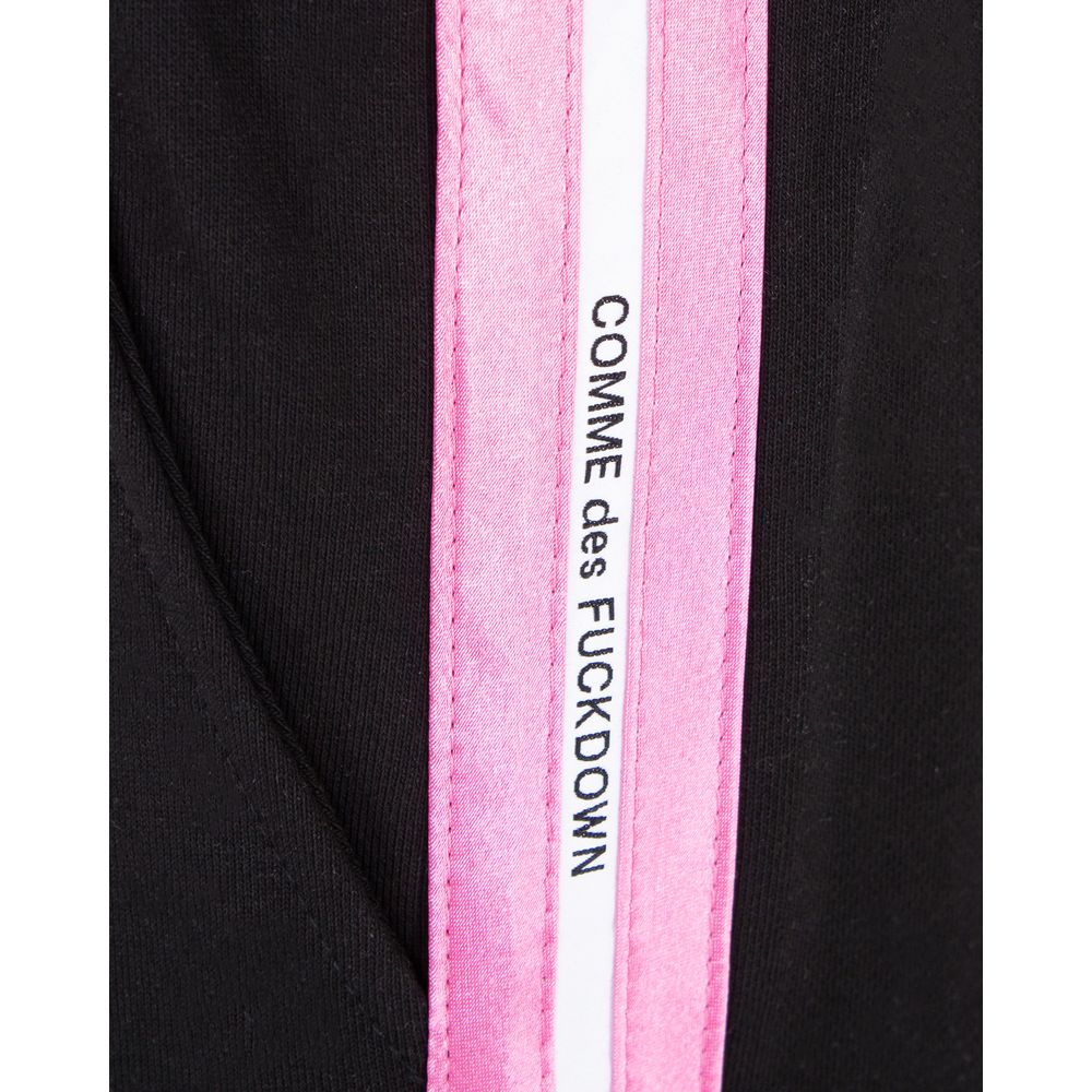 Comme Des Fuckdown Black Cotton Women Palazzo Pants