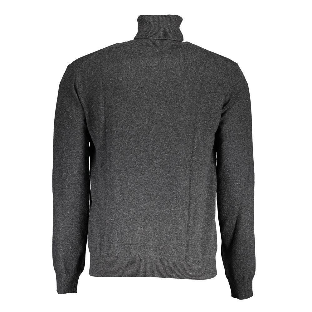 La Martina Gray Wool Sweater