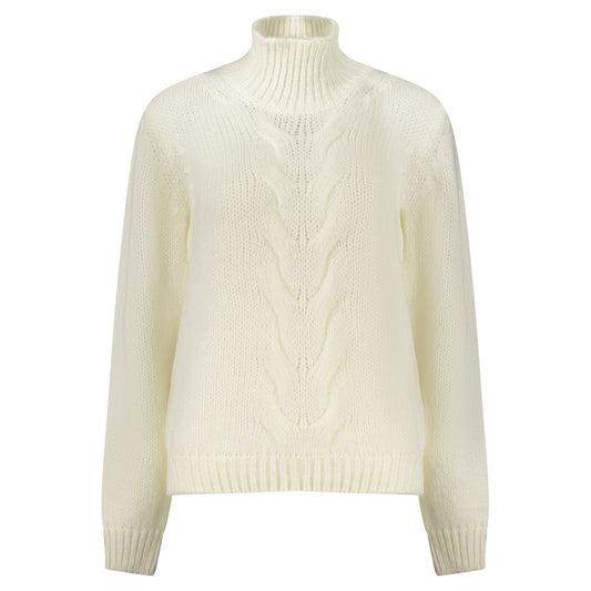 K-WAY White Wool Sweater