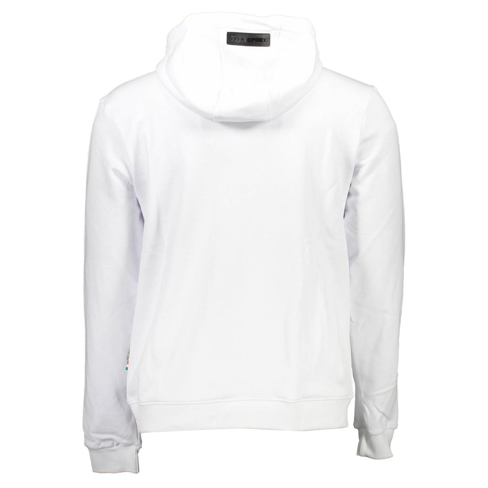 Plein Sport White Cotton Sweatshirt