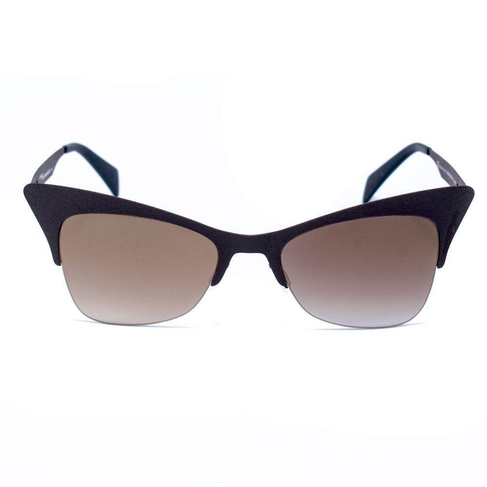 Italia Independent Black Metal Sunglasses
