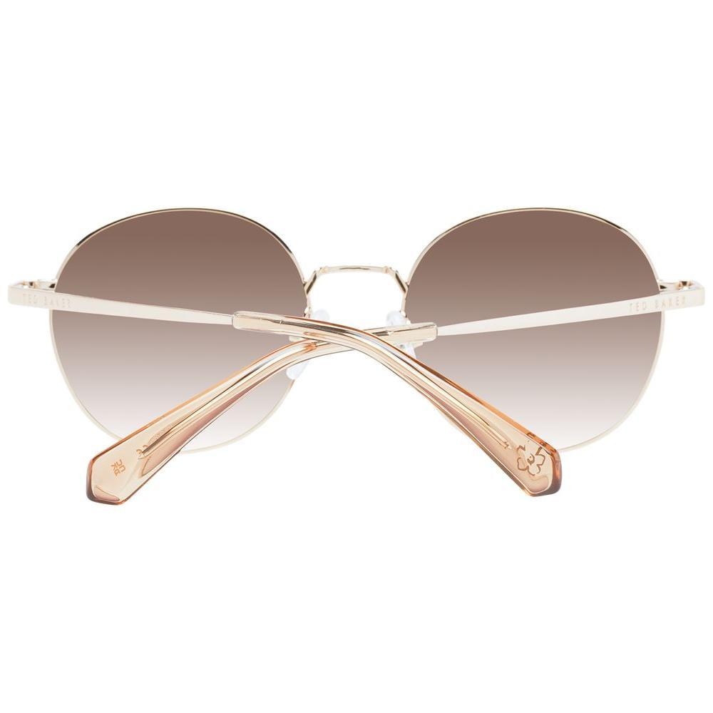 Ted Baker Gold Women Sunglass