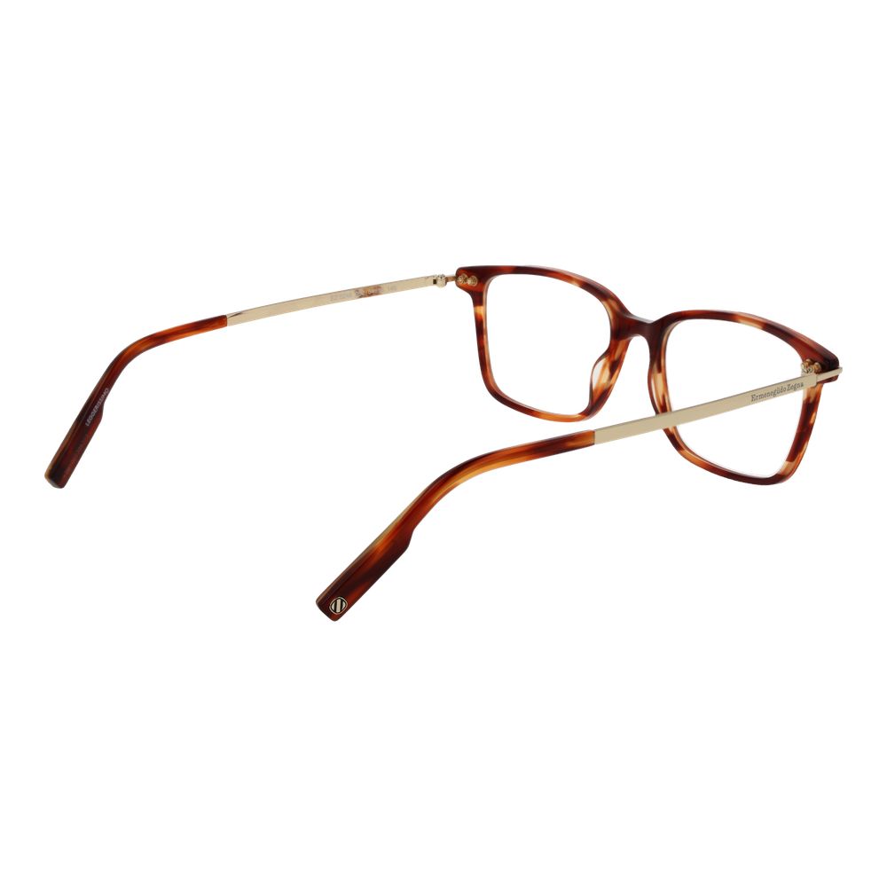 Ermenegildo Zegna Brown Men Glasses Frame