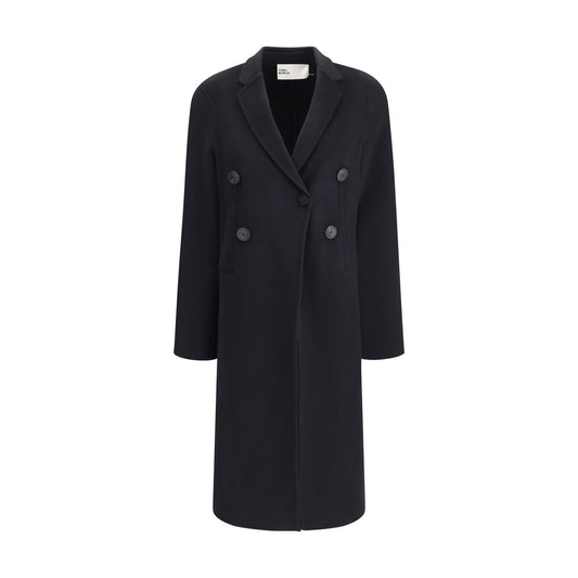 Tory Burch Black Wool Coat