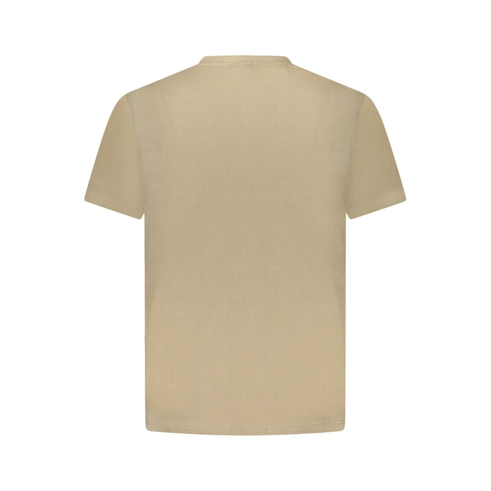 Napapijri Brown Cotton T-Shirt