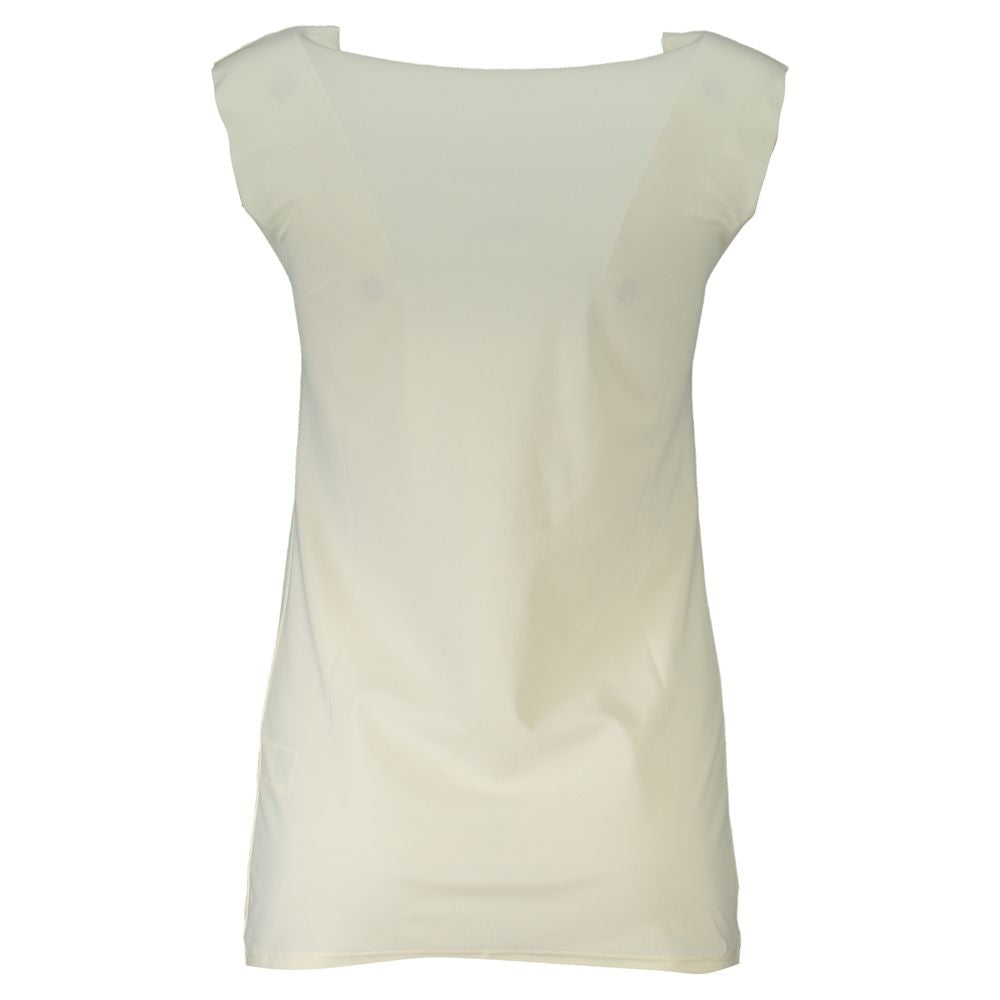 Patrizia Pepe White Elastane Tank Top
