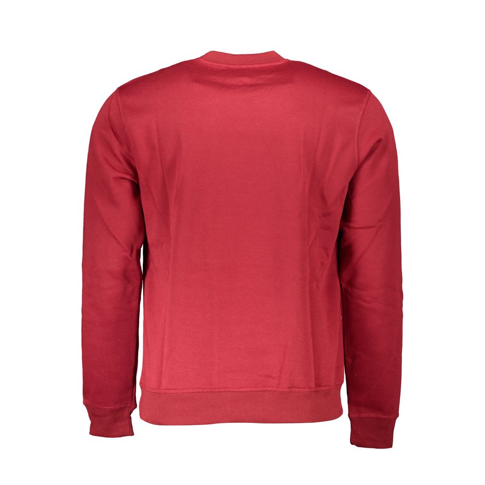 Gianmarco Venturi Red Cotton Sweatshirt