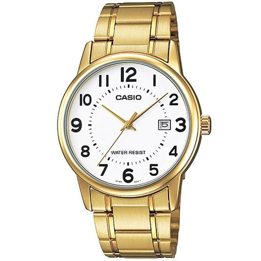 CASIO COLLECTION Mod. DATE GOLD - WHITE WATCHES