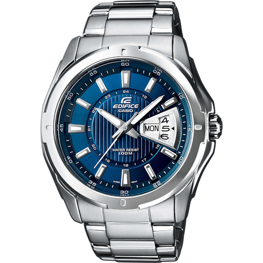 CASIO EDIFICE Mod. CLASSIC DAY DATE - BLUE WATCHES