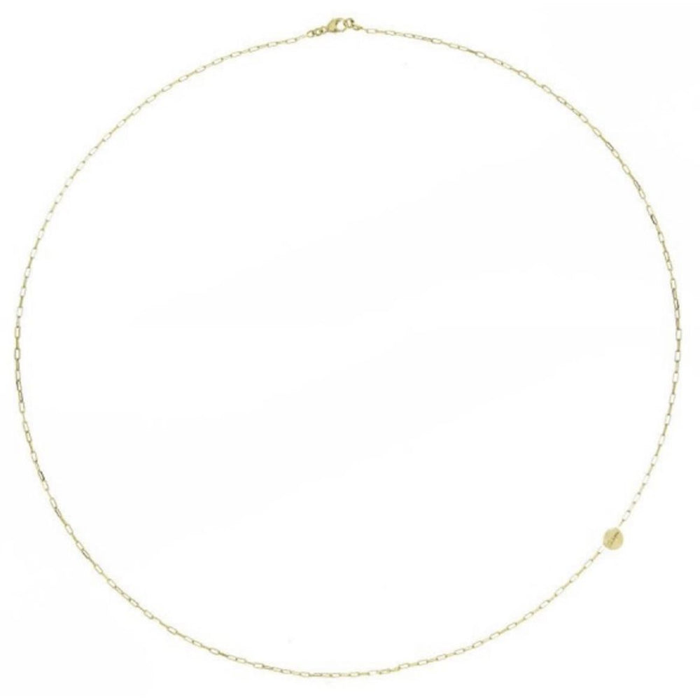COLLANE RUE DES MILLE MOD. GRZ-007 BASE 02 minimalist gold chain necklace