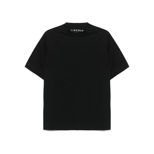 Circolo 1901 T-shirts and Polos Black Topwear